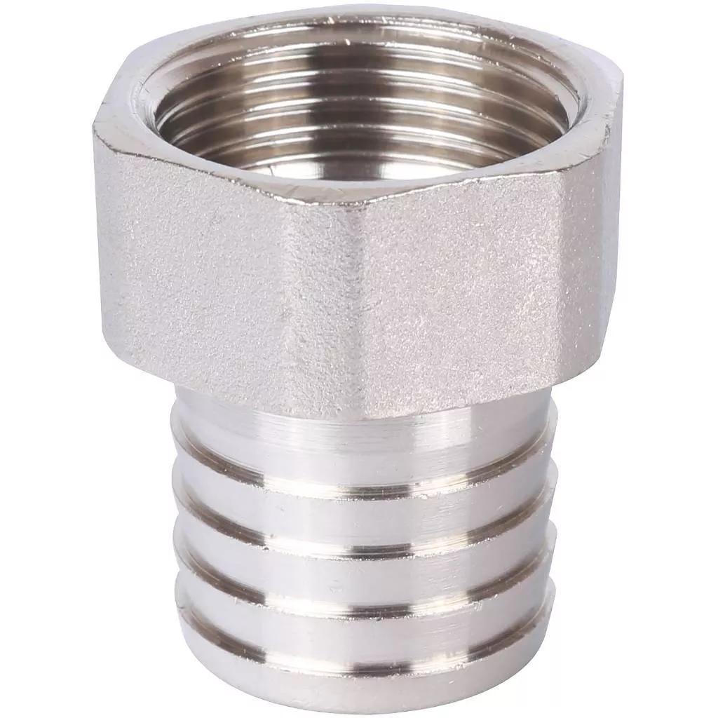 STOUT  Штуцер ВР никелированный 1"x30